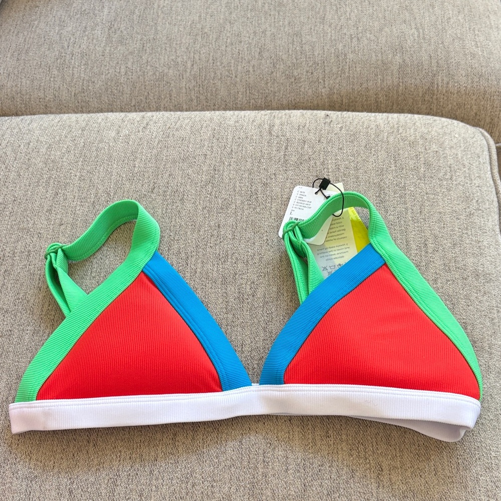 ONEONE Kameron Bikini Top  cherry pop